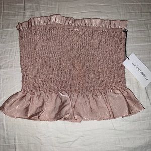 Cotton candy LA smocked tube top